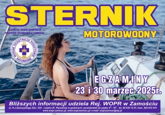 Pierwsze szkolenie na sternika Motorowodnego w 2025 z WOPR Zamość